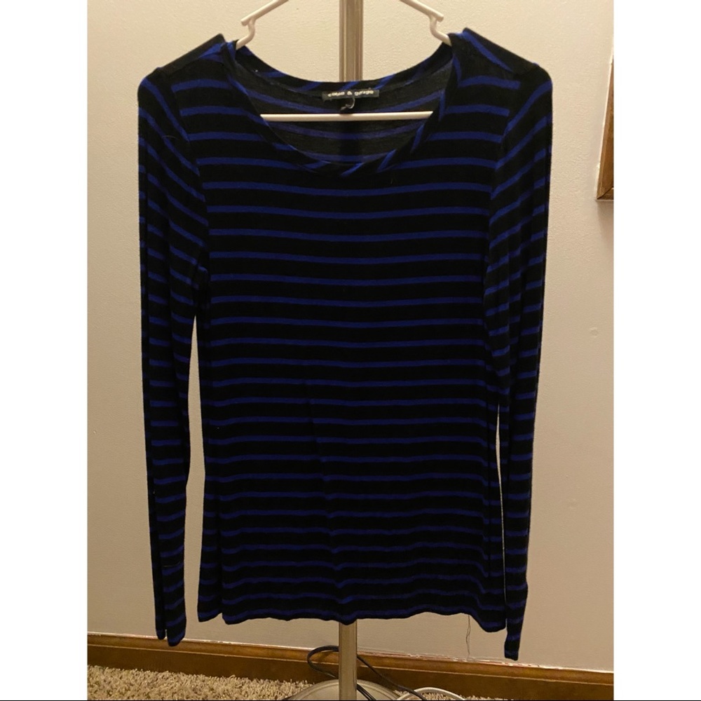 Striped Long Sleeve Top